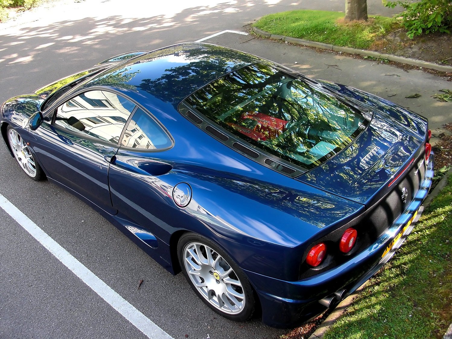 2003, 360, Challenge, Ferrari, Stradale, Blue, Blue, Blu Wallpapers HD ...