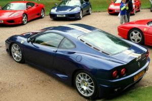 2003, 360, Challenge, Ferrari, Stradale, Blue, Blue, Blu