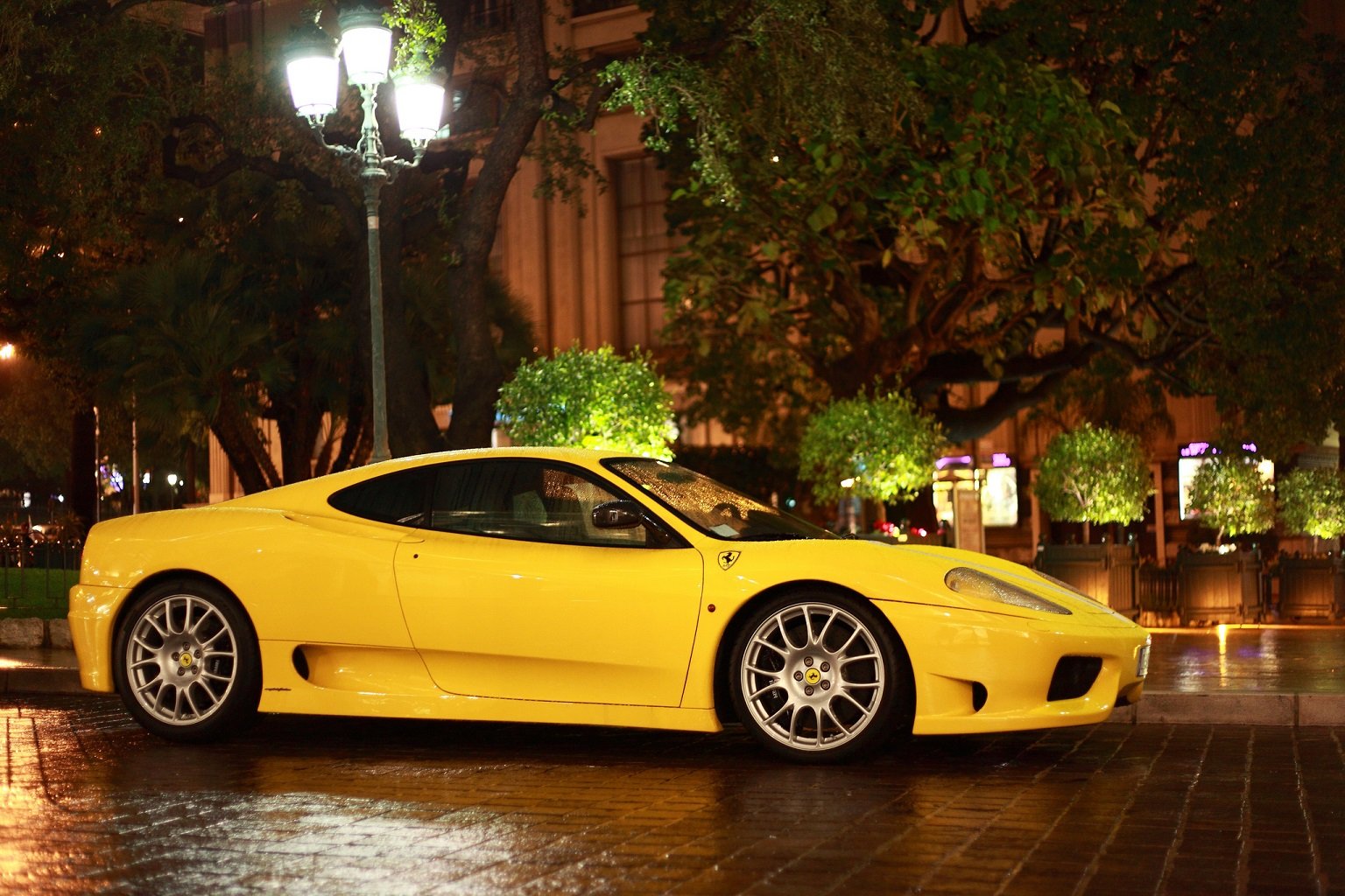 2003, 360, Challenge, Ferrari, Stradale, Jaune, Giallo, Yellow Wallpaper