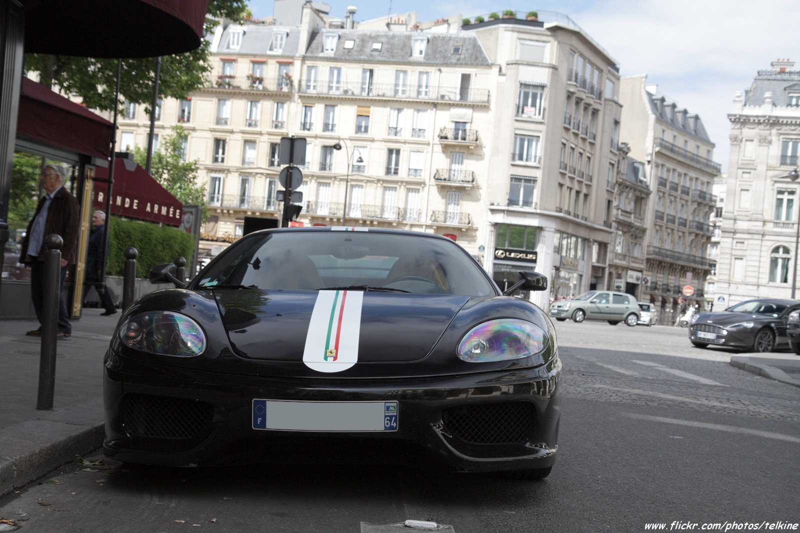 2003, 360, Challenge, Ferrari, Stradale, Noir, Black, Nero Wallpaper