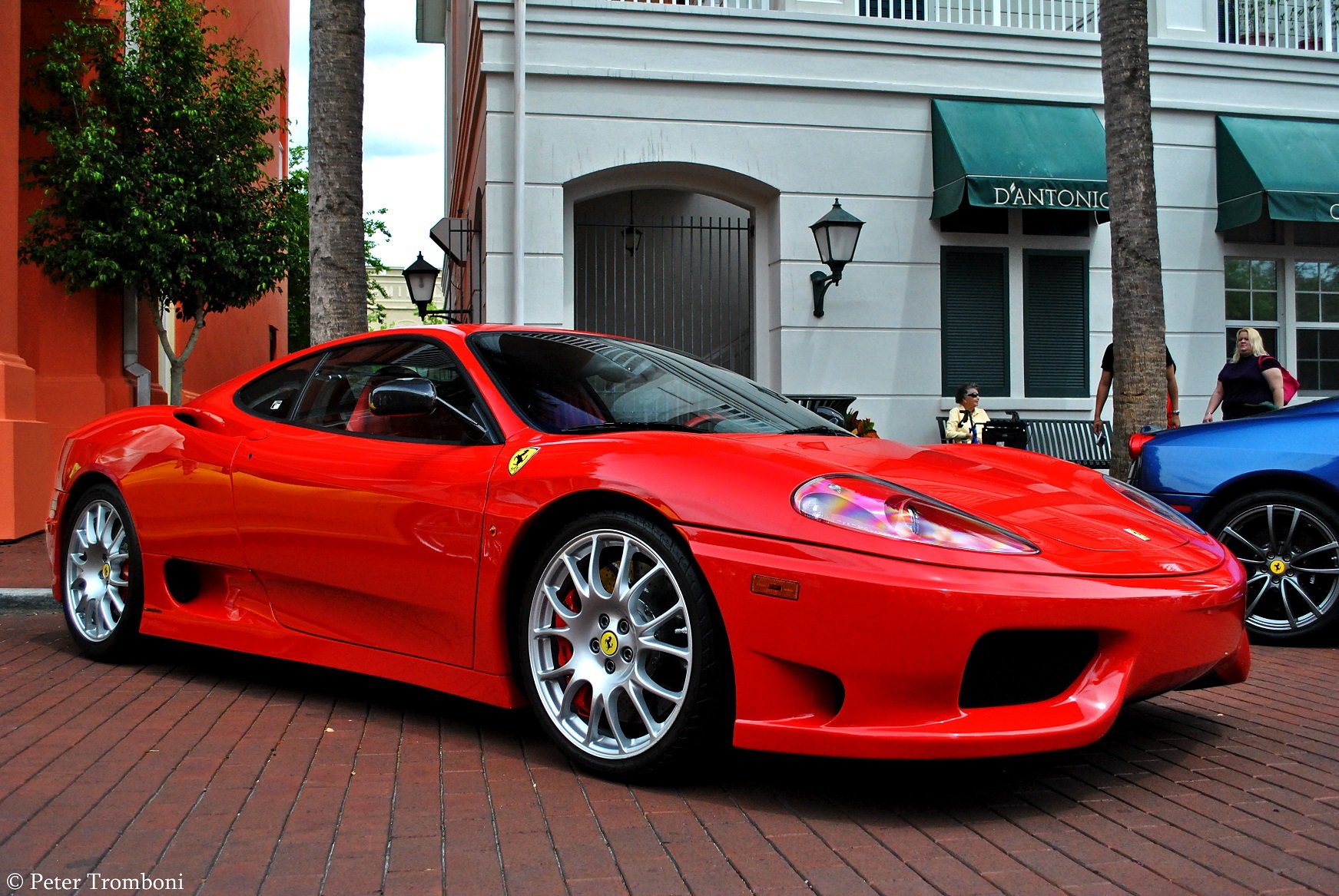 2003, 360, Challenge, Ferrari, Stradale, Rouge, Rosso, Red Wallpapers ...