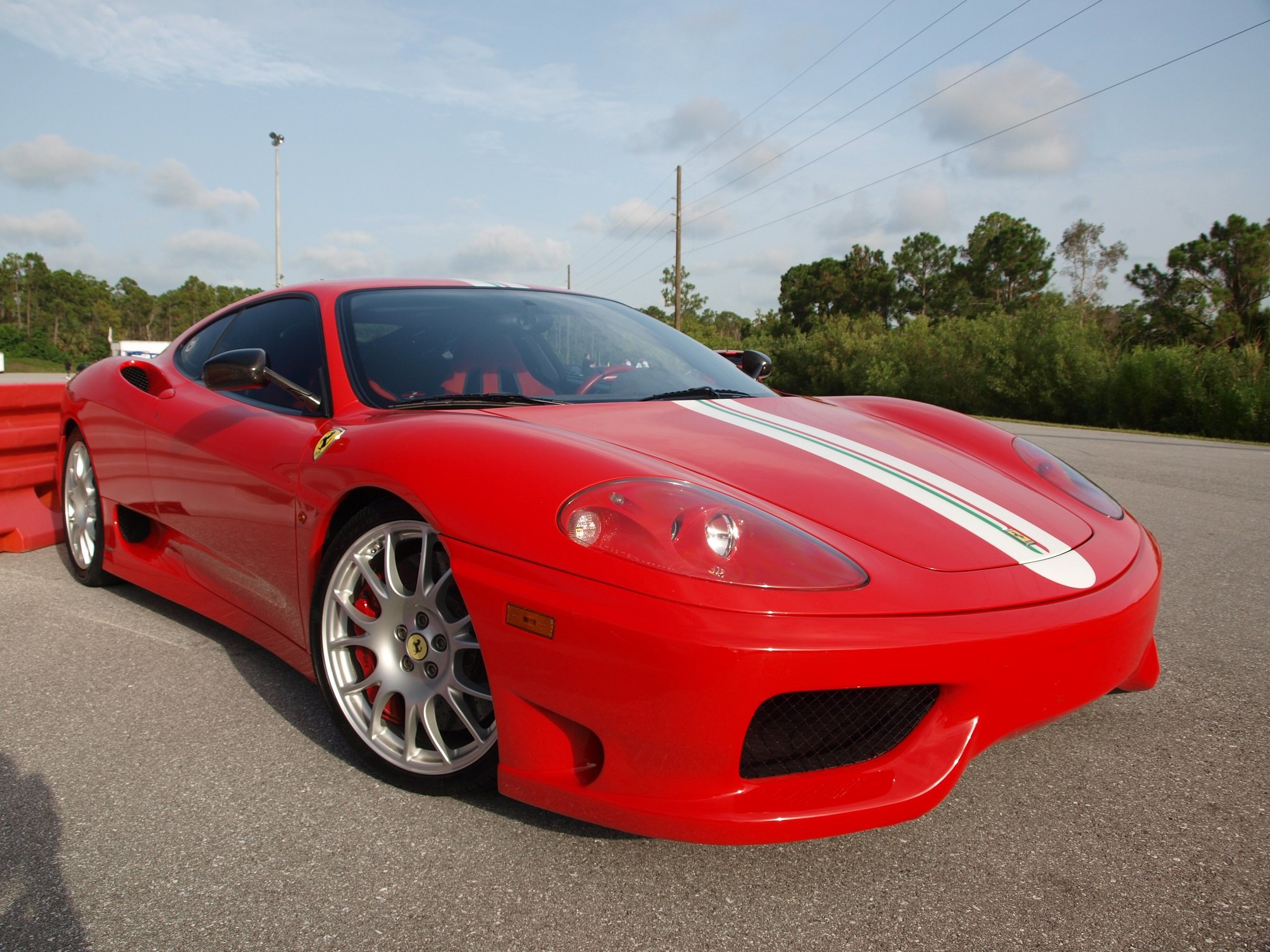 2003, 360, Challenge, Ferrari, Stradale, Rouge, Rosso, Red Wallpaper