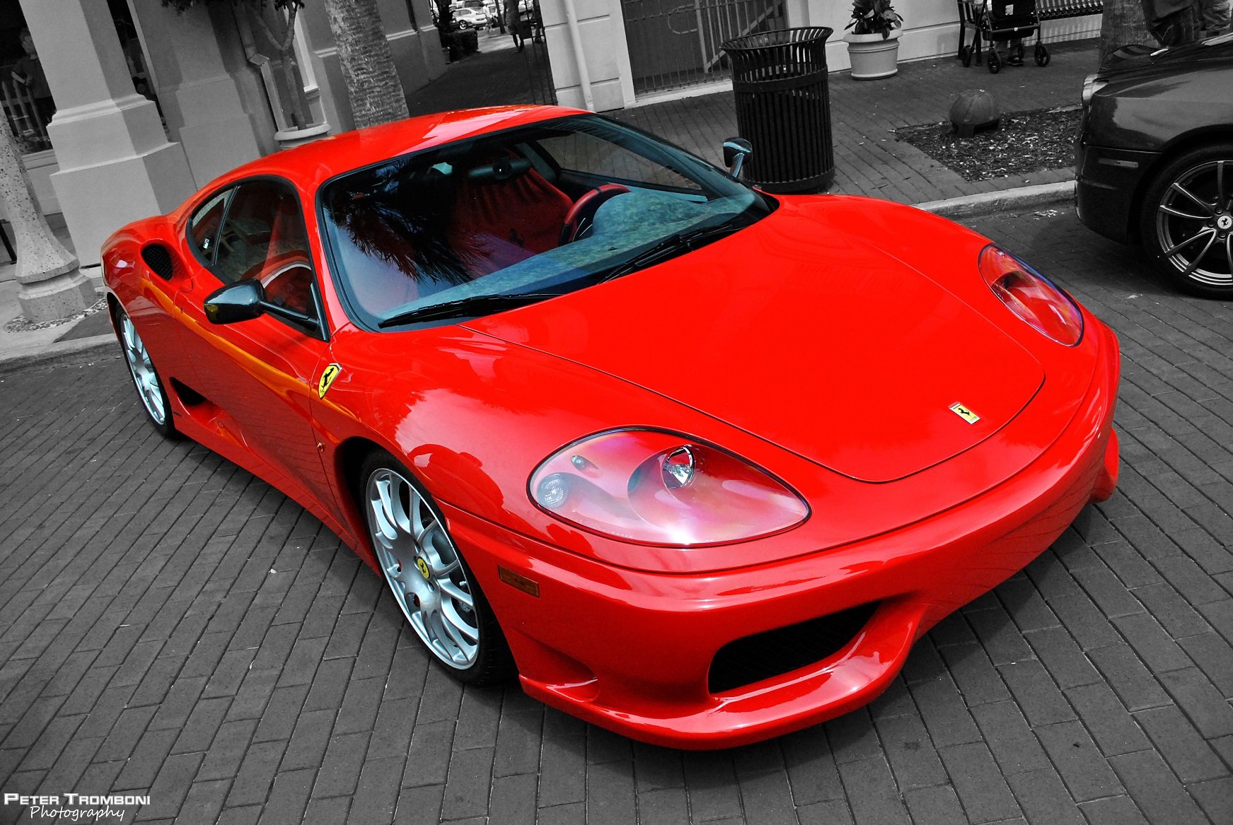 2003, 360, Challenge, Ferrari, Stradale, Rouge, Rosso, Red Wallpaper