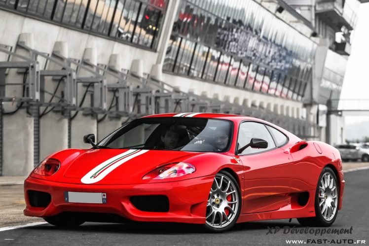 2003, 360, Challenge, Ferrari, Stradale, Rouge, Rosso, Red HD Wallpaper Desktop Background