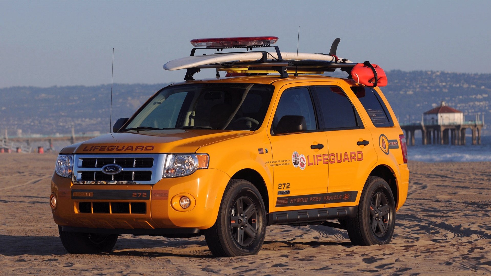 2008, Ford, Escape, Hybrid, Lifeguard, Vehicles Wallpaper