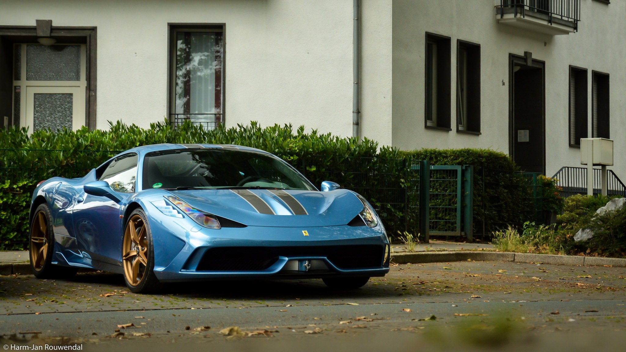 Ferrari 458 Blue