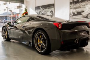2013, 458, Ferrari, Speciale, Supercar, Noir, Black, Nero