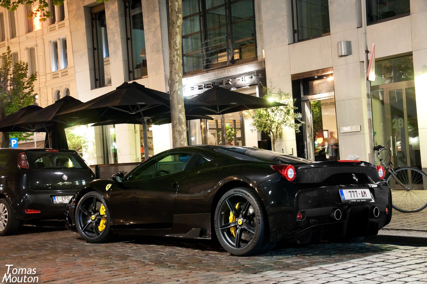 2013, 458, Ferrari, Speciale, Supercar, Noir, Black, Nero Wallpaper