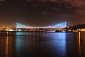 istanbul, Turkey, City, Sea, Of, Marmara, Bridge, Road, Reflection