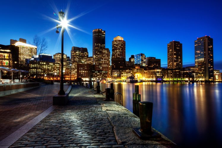 massachusetts, Boston, Lamp HD Wallpaper Desktop Background