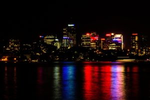 sydney, Australia, Reflection, Skyline
