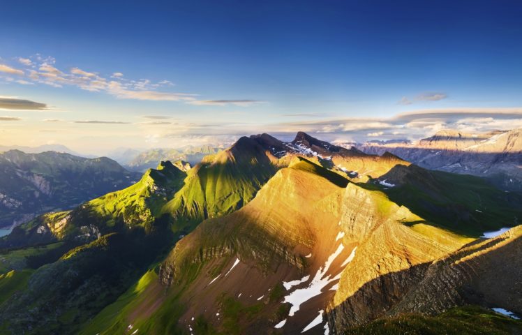 mountains, Sky, Scenery, Alps, Nature HD Wallpaper Desktop Background