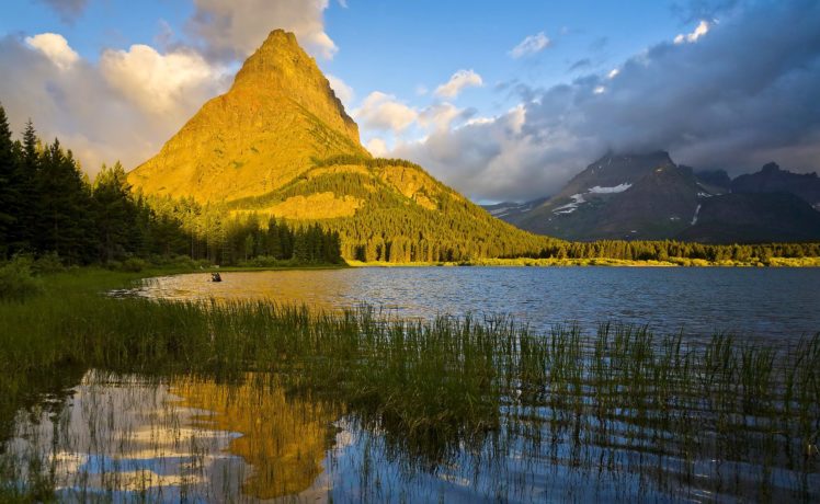 usa, Mountains, Lake, Park, Sky, North, Cascades, Nature HD Wallpaper Desktop Background