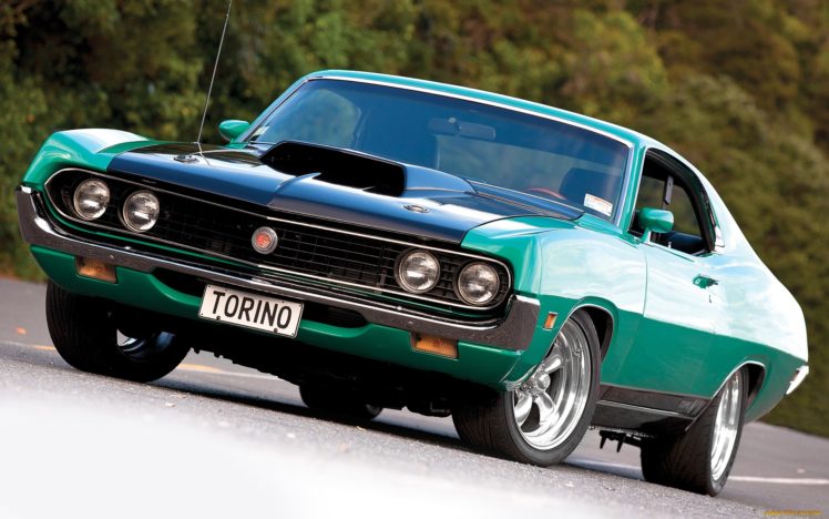 Ford Gran Torino Classic Muscle Cars Wallpapers Hd Desktop And