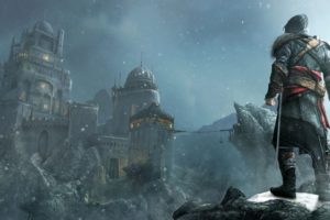 assassinand039s, Creed, Snow, Fantasy, Warrior, Weapons, Sword, Castle