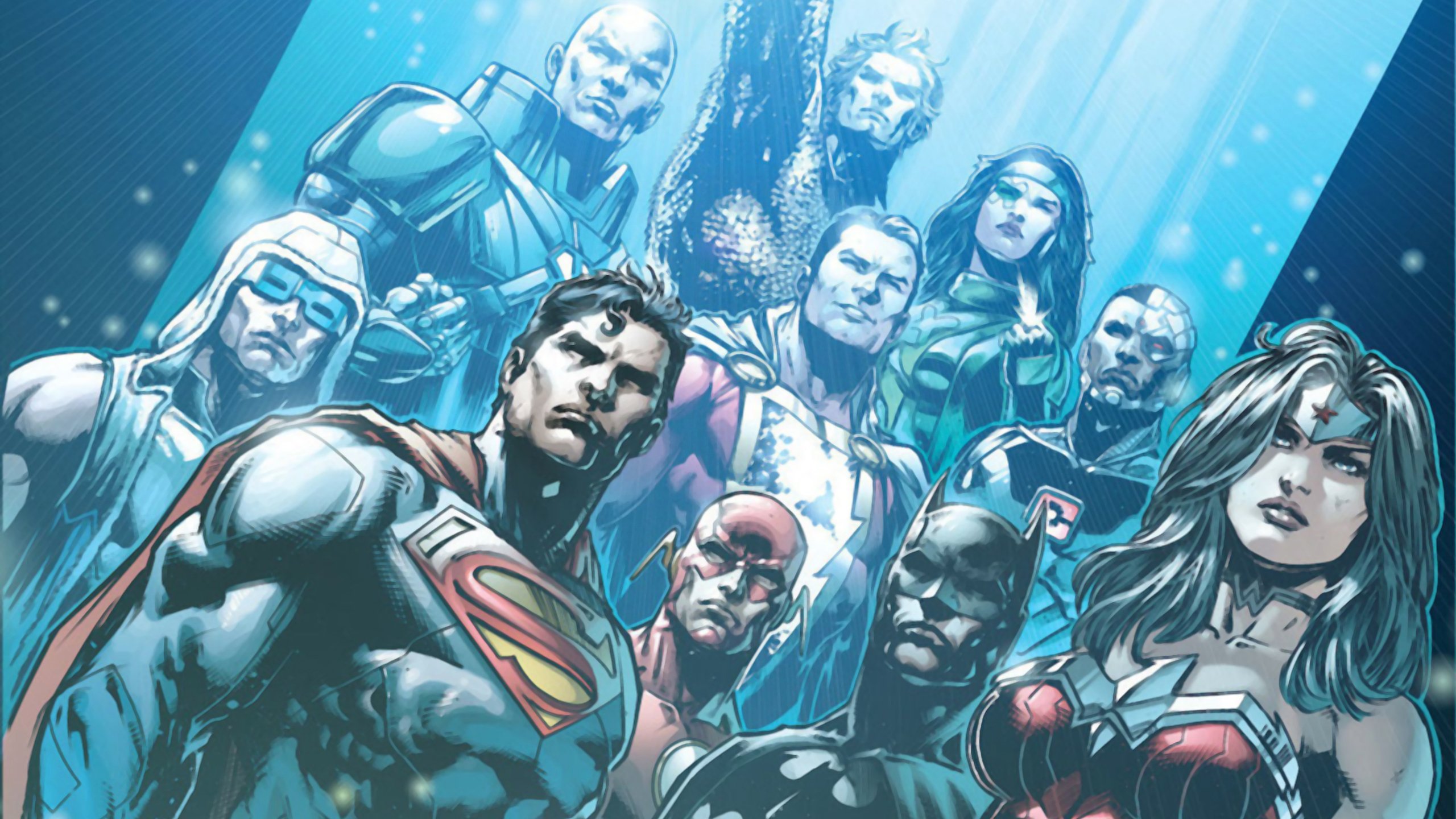 new, Justice, League, Superman, Batman, Wonder, Woman Wallpaper