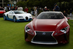 lexus, Lf lc, Bugatti, Veyron, Supercar