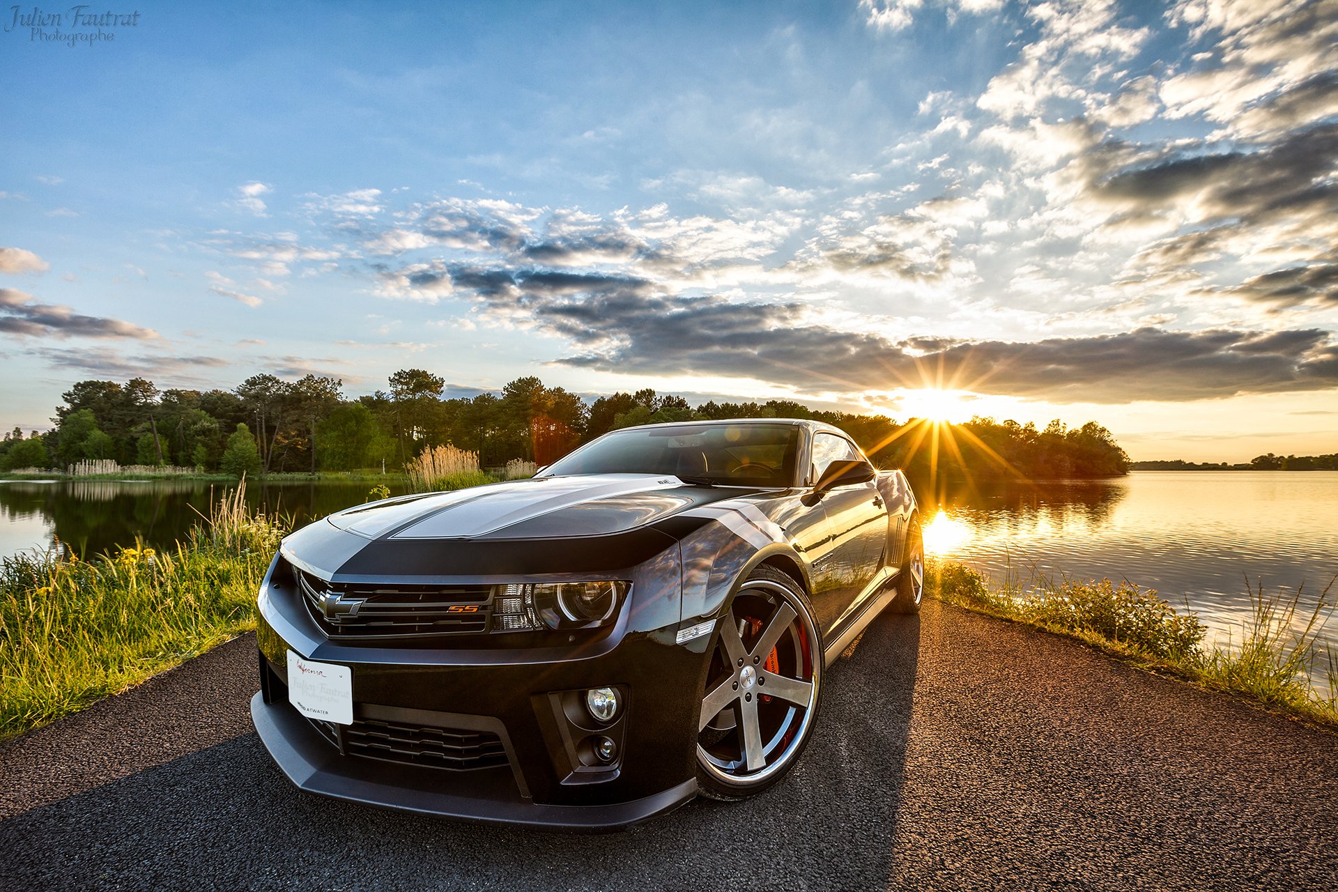 chevrolet, Camaro, Ss, Black Wallpapers HD / Desktop and