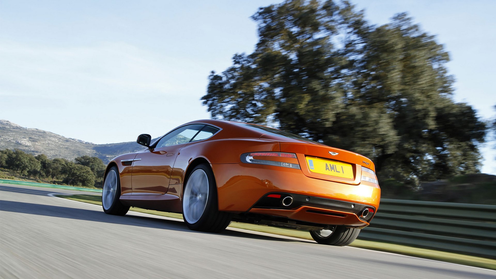 2012, Aston, Martin, Virage Wallpaper