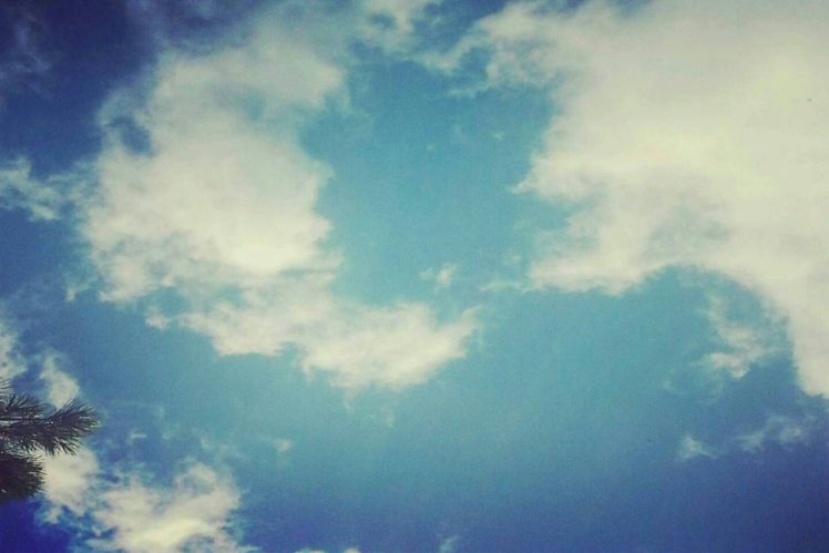 sky, Selfmade, Blue, White, Summer, Clouds HD Wallpaper Desktop Background