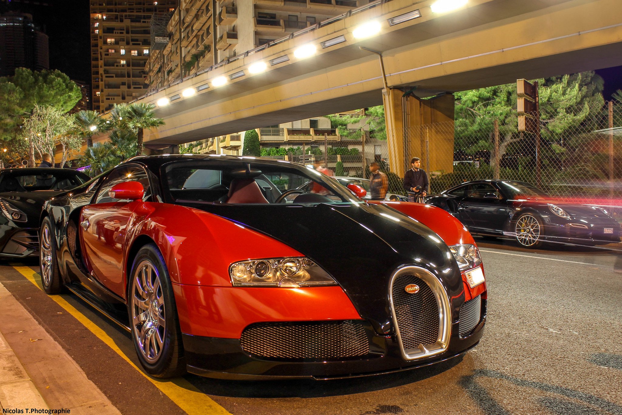 bugatti, Exotic, Supercars, Veyron, Red Wallpaper