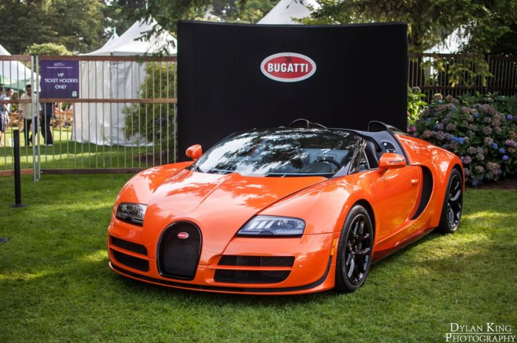 bugatti, Exotic, Supercars, Veyron, Orange HD Wallpaper Desktop Background