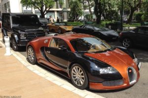 bugatti, Exotic, Supercars, Veyron, Orange