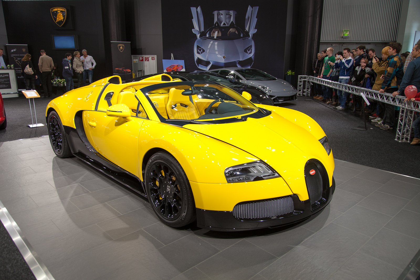 bugatti, Exotic, Jaune, Yellow, Supercars, Veyron Wallpaper