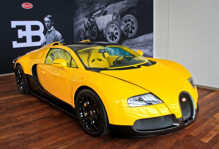 bugatti, Exotic, Jaune, Yellow, Supercars, Veyron HD Wallpaper Desktop Background