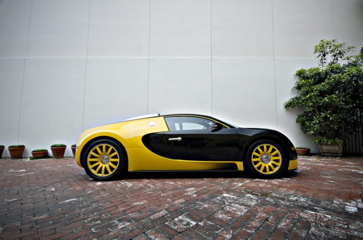 bugatti, Exotic, Jaune, Yellow, Supercars, Veyron HD Wallpaper Desktop Background