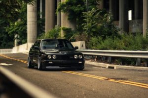 m 3, Black, Bmw, Coupe, E30, Tuning