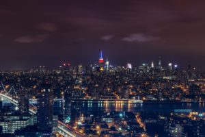 architecture, Buildings, Cities, Cityscape, Contrast, Empire, Lights, Night, Panorama, Place, Rivers, Scenic, Shift, Skyline, Skyscrapers, State, Tilt, View, Water, Window, World, New york, Nyc, Bridge, Brooklyn
