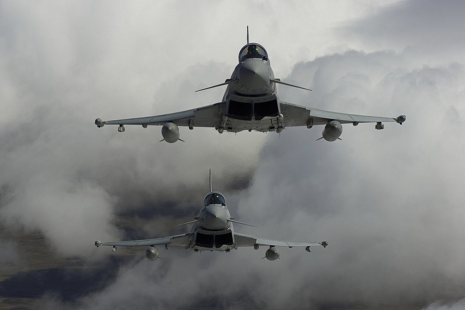 aircraft, Airplanes, Army, Eurofighter, German, Jet, Military, Sky, Typhoon Wallpaper