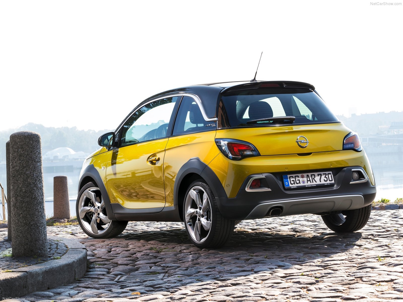 2015, Adam, Cars, Opel, Rocks, Yellow, Jaune, Giallo Wallpaper