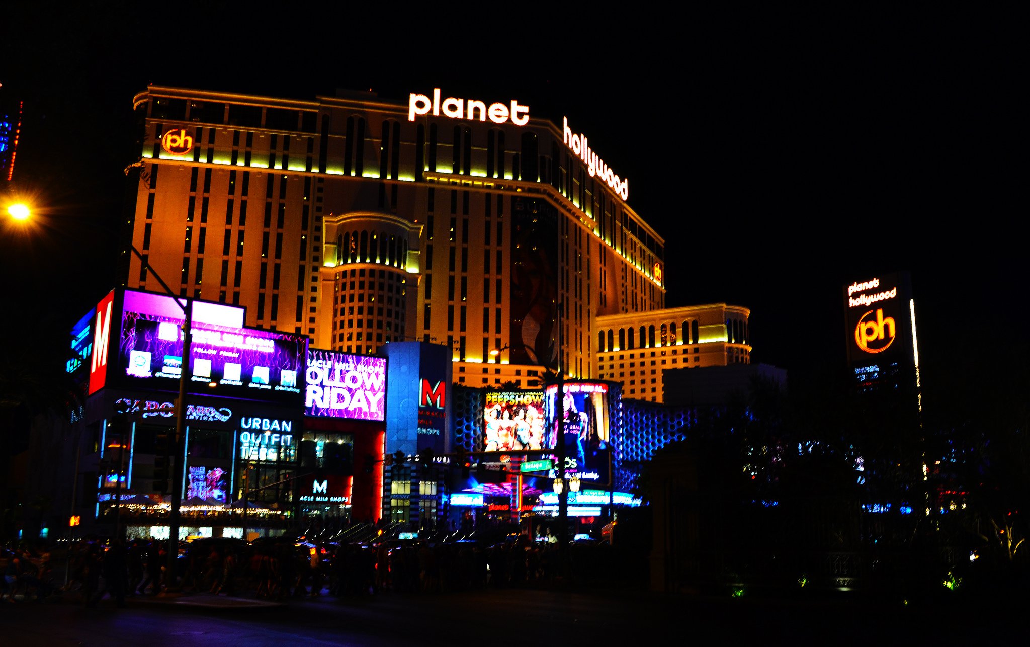 casino, Cities, Deserts, Dollars, Las, Nevada, Tower, Usa, Vegas, Night Wallpaper