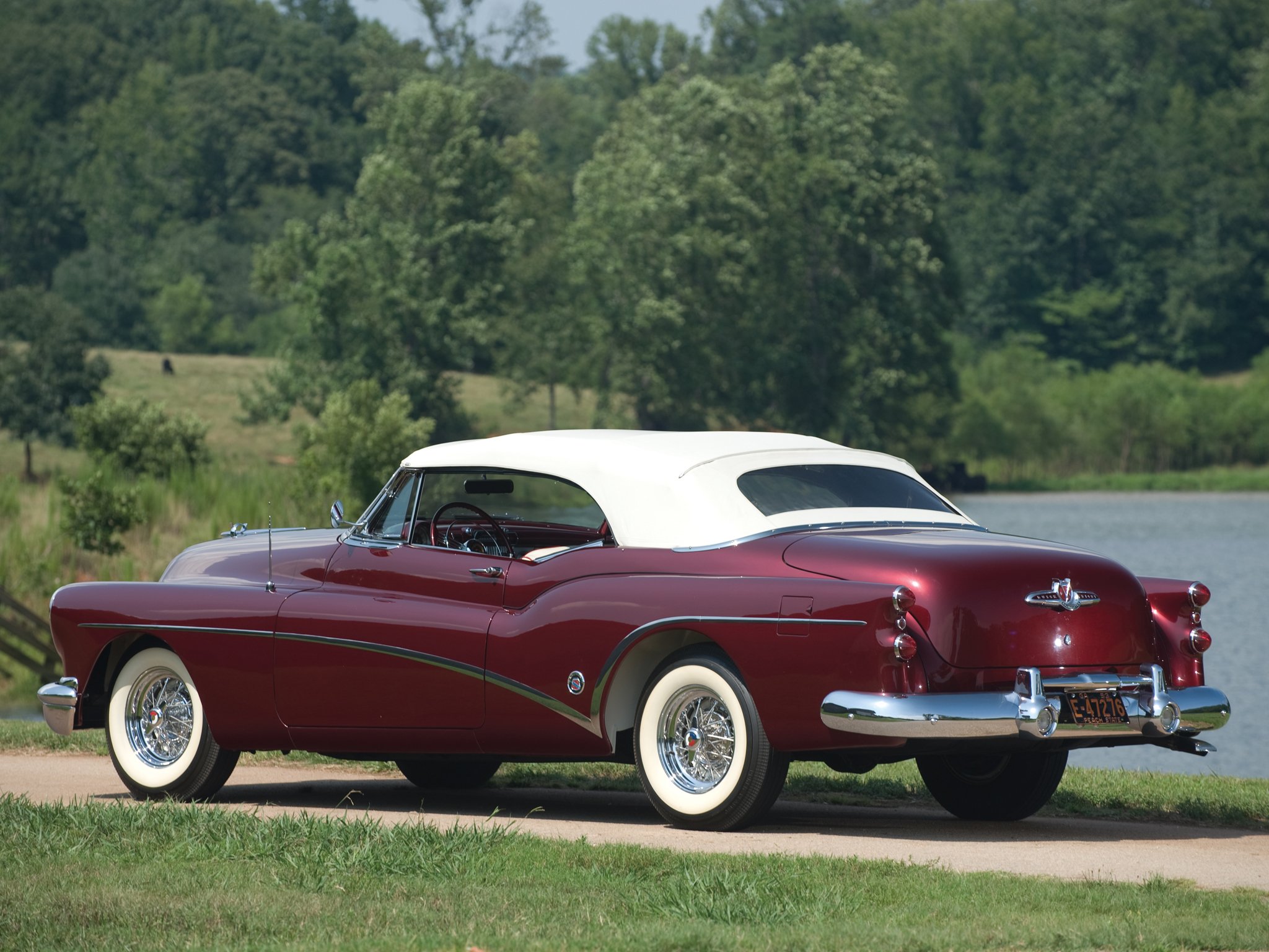 1953, Buick, Roadmaster, Skylark,  76c 4767x , Convertible, Retro, Luxury Wallpaper