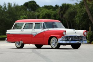 1956, Ford, Country, Sedan, 8 passenger, Stationwagon,  79b , Retro