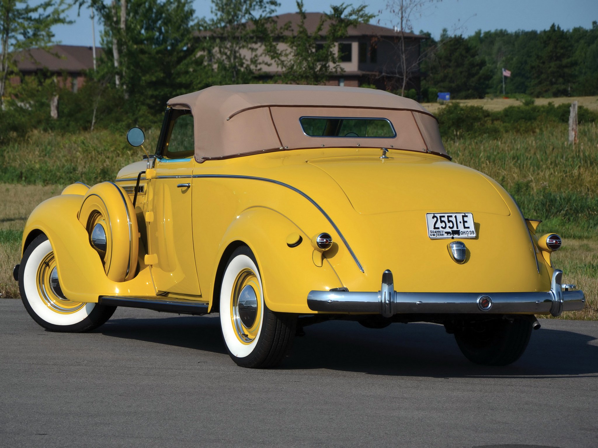 1938, Chrysler, Imperial, Convertible, Coupe,  c 19 , Luxury, Retro Wallpaper