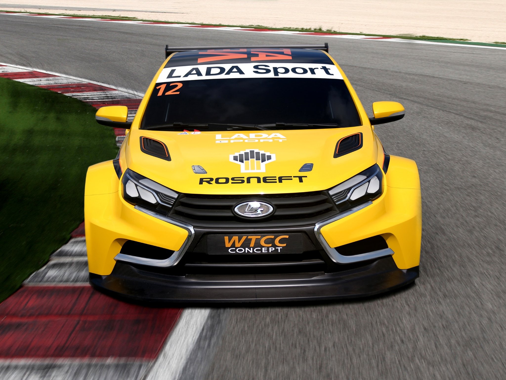 2014, Lada, Vesta, Wtcc, Concept, Race, Racing Wallpaper