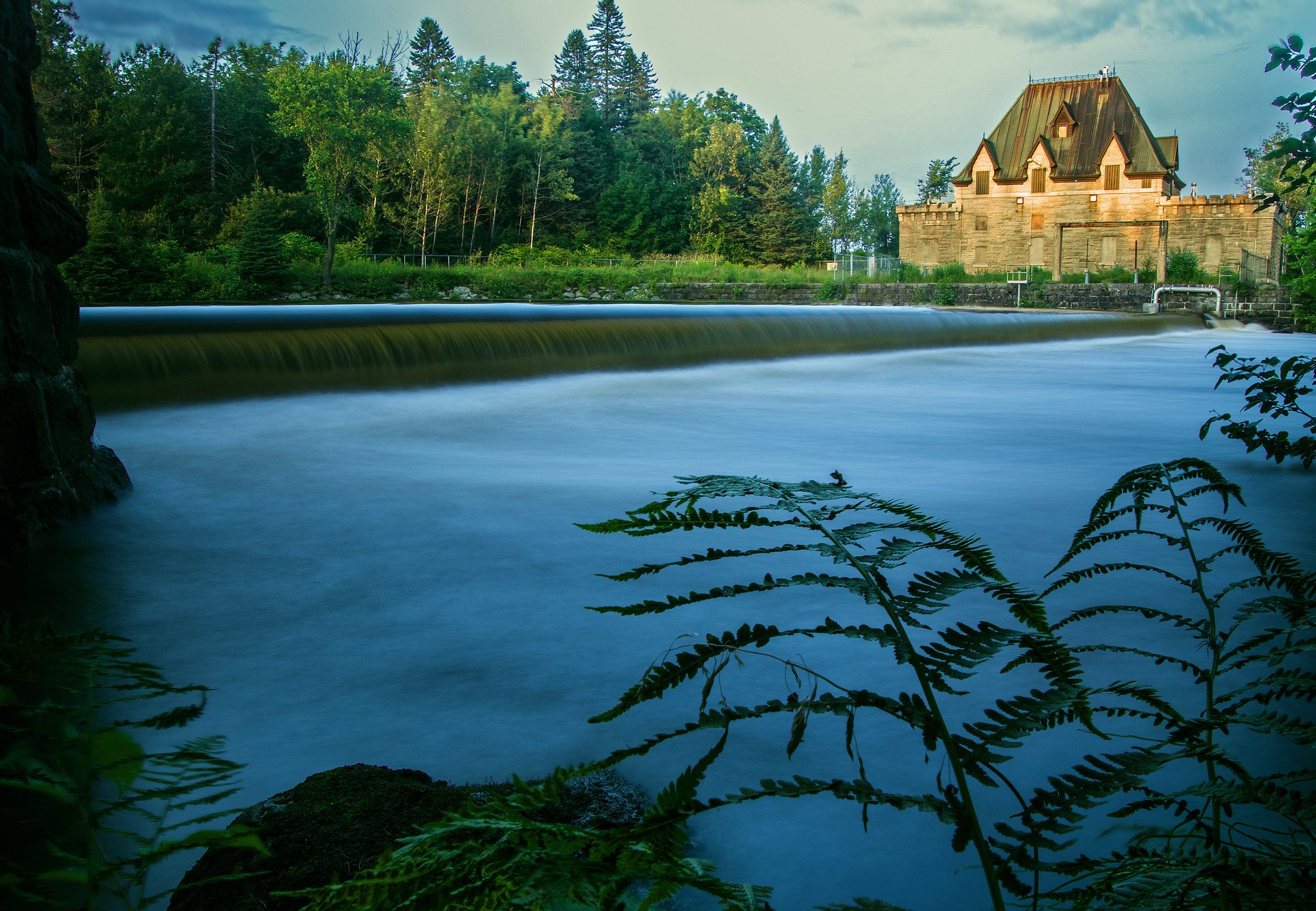 forest, Jungle, River, Rocks, Stones, Waterfalls, Canada Wallpaper
