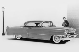 1955, Cadillac, Sixty two, Coupe de ville,  6237dx , Retro, Luxury