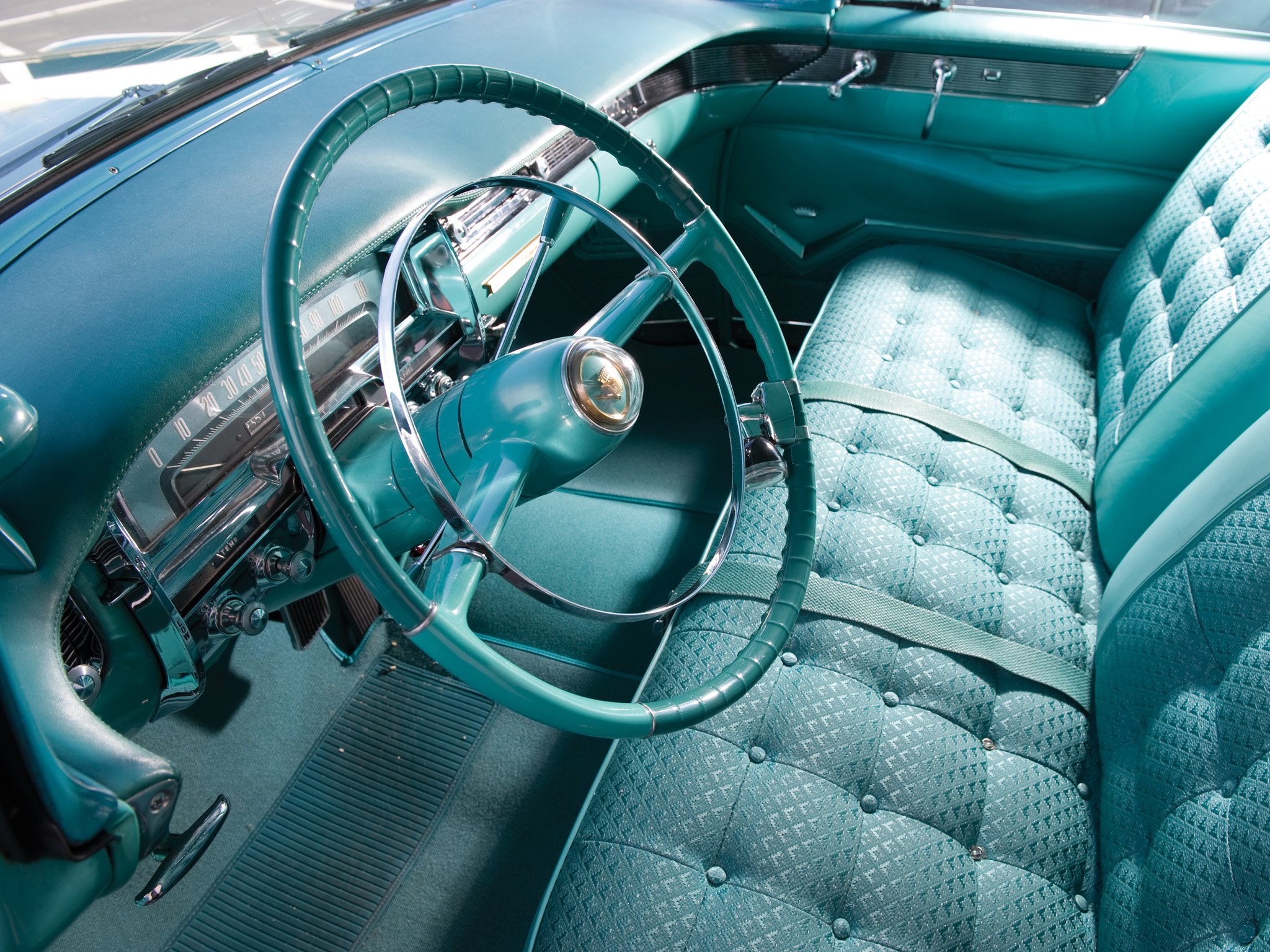1955, Cadillac, Sixty two, Coupe de ville,  6237dx , Retro, Luxury Wallpaper