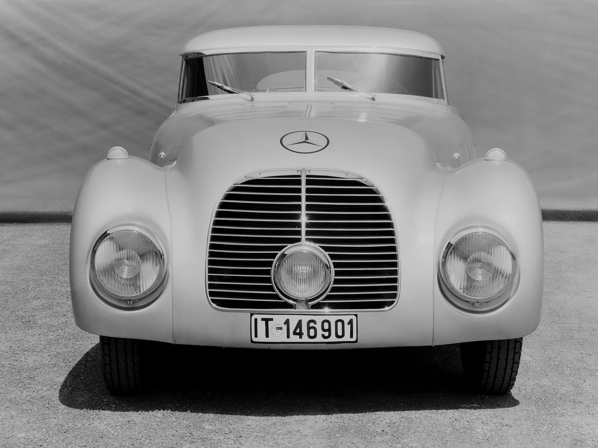 1938, Mercedes, Benz, 540k, Streamliner,  w29 , Retro Wallpaper