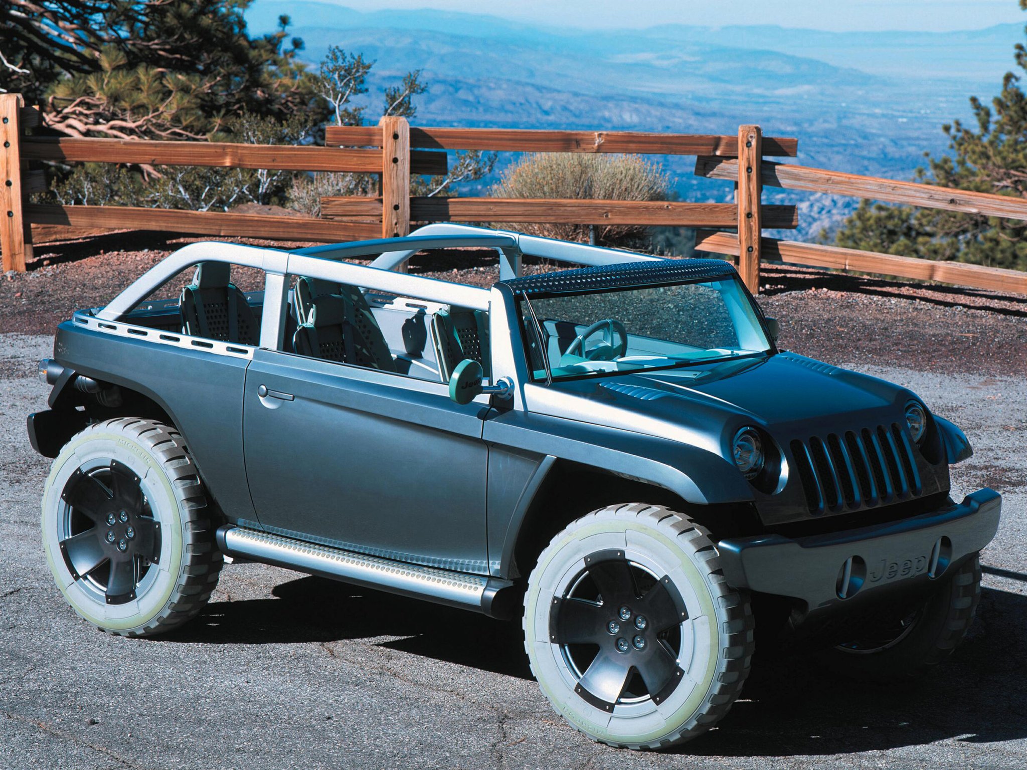 2001, Jeep, Willys, Concept, 4x4, Awd Wallpaper