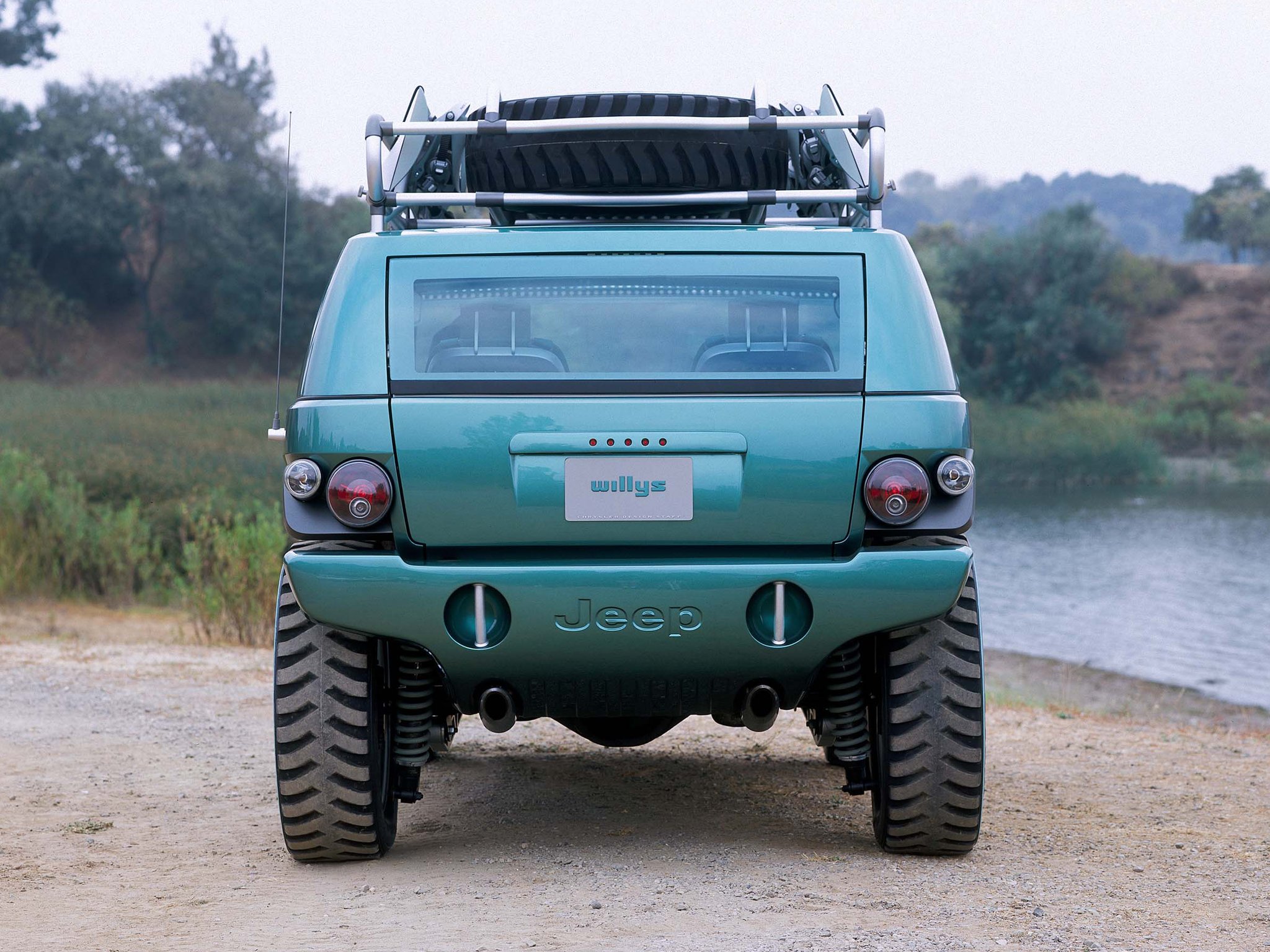 2001, Jeep, Willys, Concept, 4x4, Awd Wallpaper
