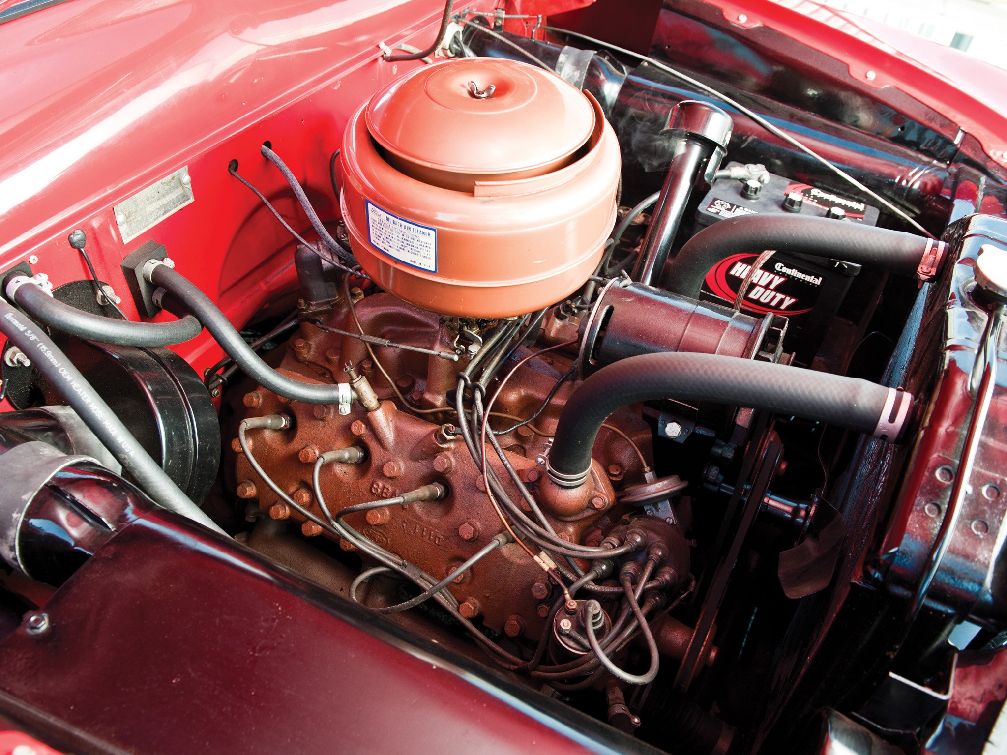 1951, Ford, Custom, Deluxe, Convertible,  1ba 76 , Retro Wallpaper