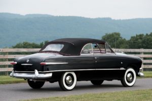 1951, Ford, Custom, Deluxe, Convertible,  1ba 76 , Retro