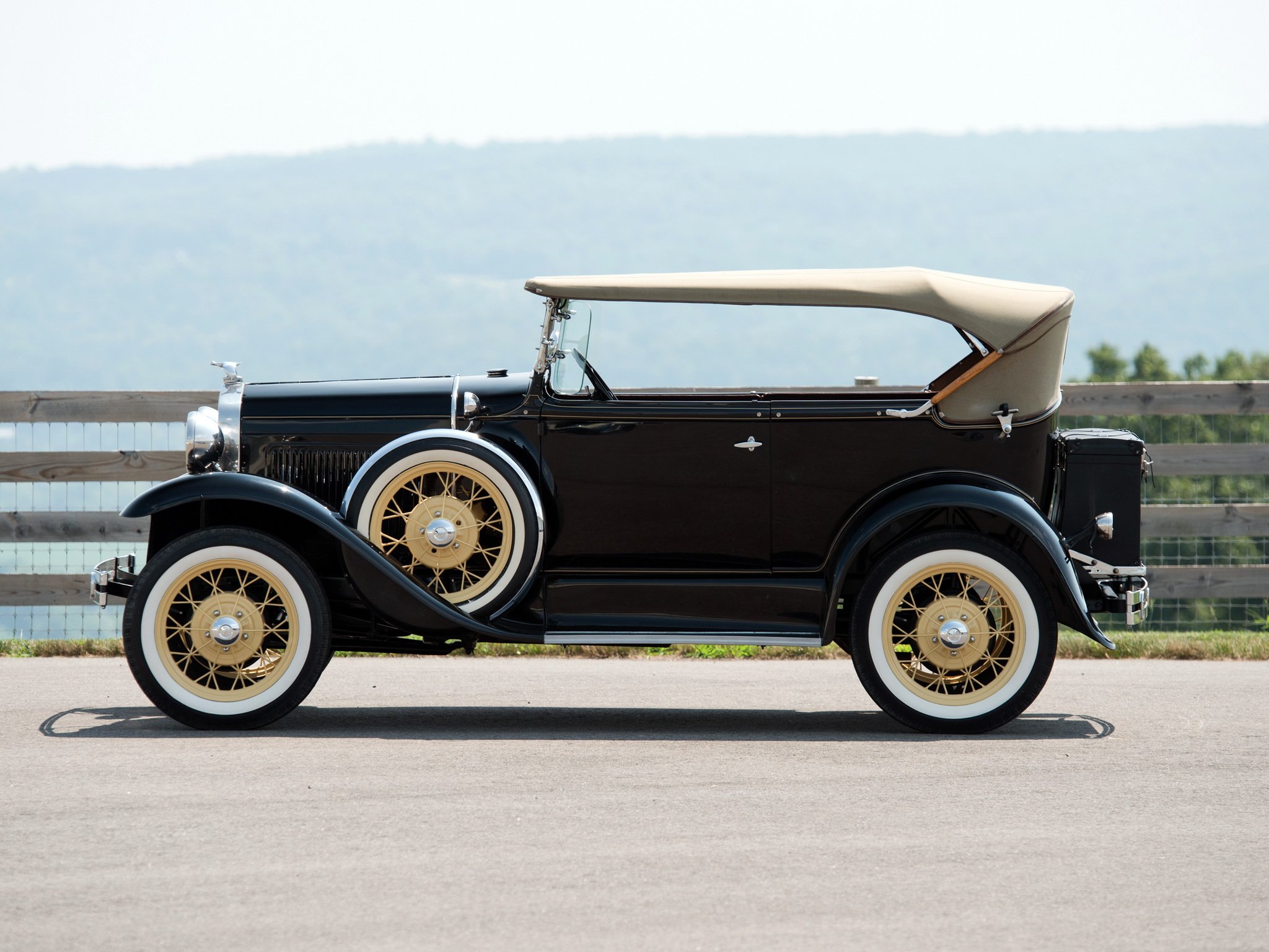 1931, Ford, Model a, Phaeton, Deluxe,  180a , Luxury, Retro Wallpaper