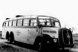 1938, Mercedes, Benz, O10000, Omnibus,  n56 , Bus, Transport, Semi, Tractor