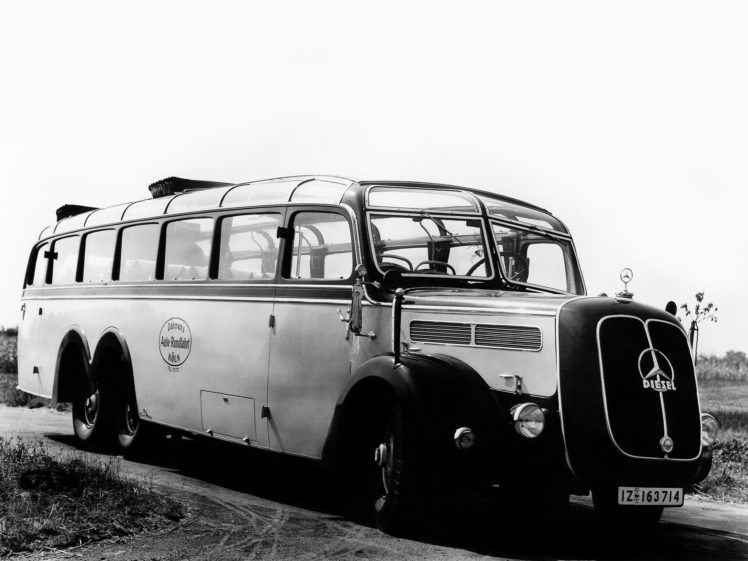 1938, Mercedes, Benz, O10000, Omnibus,  n56 , Bus, Transport, Semi, Tractor HD Wallpaper Desktop Background